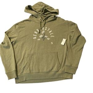 Aeropostale Olive Green Hoodie XL NWT